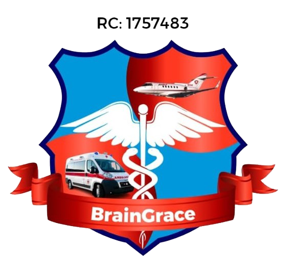 Braingrace Ambulance Logo
